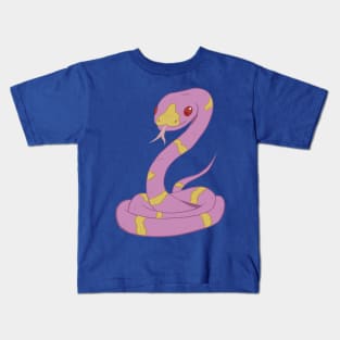 Pink Snake Kids T-Shirt